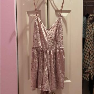 Pacsun velvet romper NWT!!!